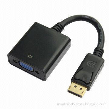 DP Male to VGA Female Adapter Cable